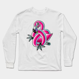 Impossible flamingo knot Long Sleeve T-Shirt